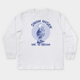 Snow Miser Kids Long Sleeve T-Shirt